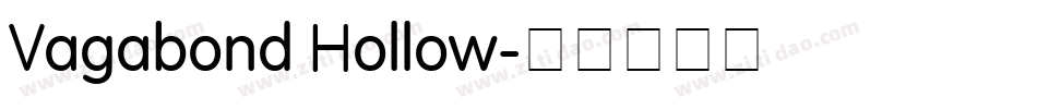 Vagabond Hollow字体转换